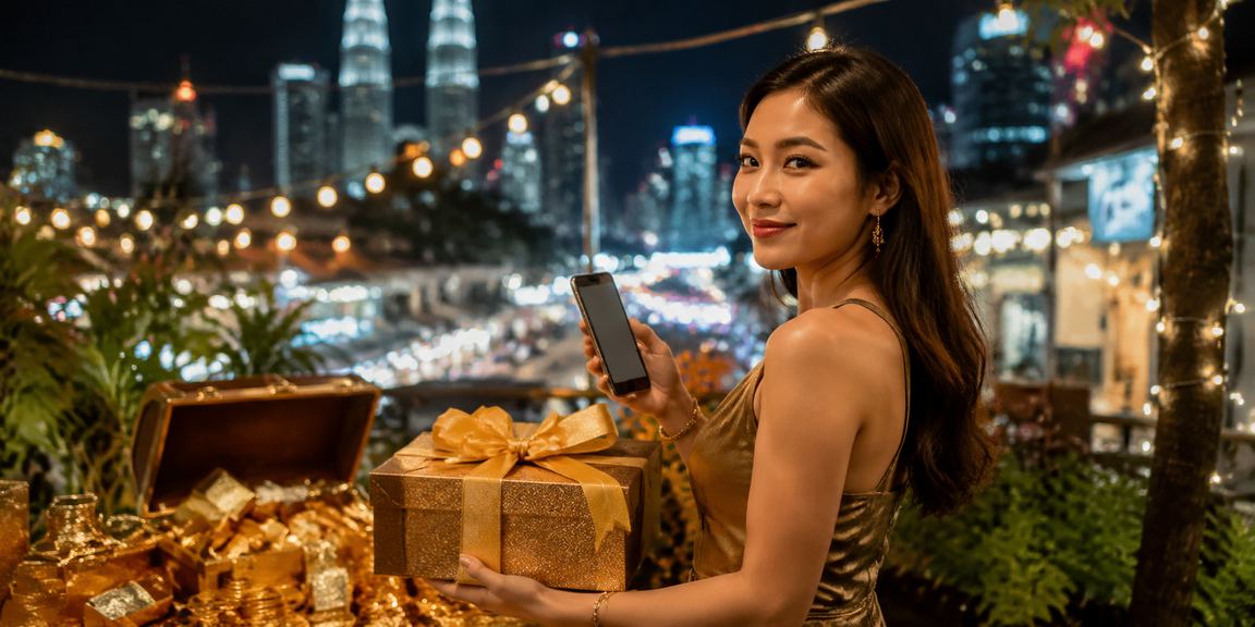Pemain mendaftar dan menerima bonus di Kuala Lumpur untuk mula bermain blackjack